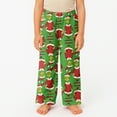 thumbnail image 1 of Girl Boy Plaid Pants Drawstring Cute Loose Bottom Trousers, 1 of 5