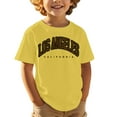 thumbnail image 1 of Unisex Kids Printed Short Sleeve T-Shirt - Casual Sports Loose Cute - Polyester, Machine Wash, Sizes 110-160 for 3-13Y, 1 of 3