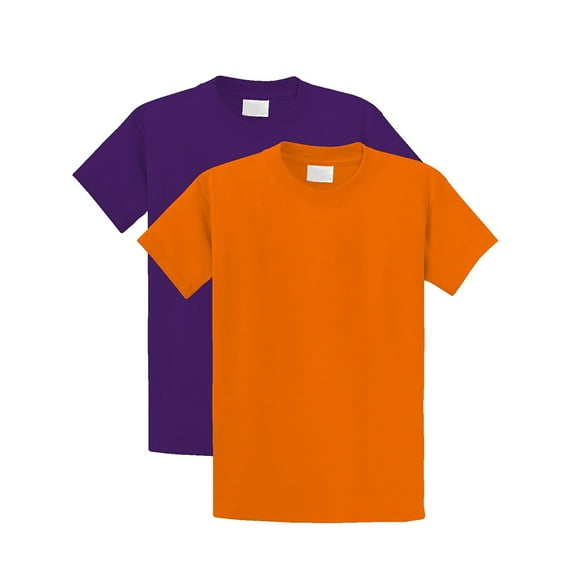 Unisex Kids Regular Fit Youth Short Sleeves Cotton T-Shirt - Boys and Girls (7 yrs - 16 Yrs Old) Pack Deal