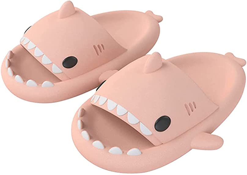 Unisex Kids Shark Slippers Cute Shark Slides For Toddler Boys Girls