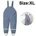 thumbnail image 1 of Unisex Kids' Waterproof & Mud-Proof Rain Pants with Adjustablesuspenders for Outdoor Adventures, 1 of 1
