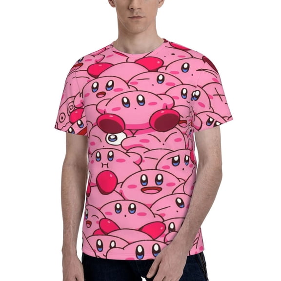 Unisex Kir-,by0 T Shirts For Men Women Short Sleeve Shirts 3D Graphics Tees Shirt