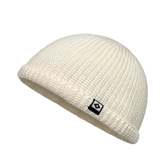 Unisex Knit Beanie for Fall and Winter Mens Warm Thermal Skull Cap Classic Solid Color Outdoor Headwear for Cold Weather