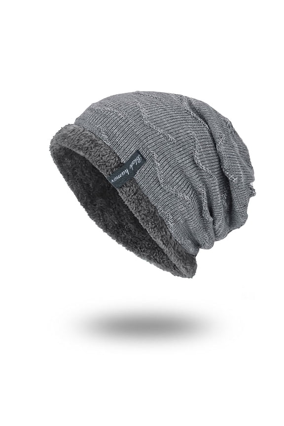 Unisex Knit Cap Hedging Head Hat Cap Warm Outdoor Fashion Hat Plunger Hat One Size