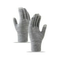 thumbnail image 1 of Unisex Knit Riding Gloves - Winter Thermal Design, Touchscreen Compatible (Cycling/Skiing) Under 5$, Yubnlvae Men And Women's Fashionable Cycling And Skiing , Grey, One Size, 1 of 3