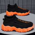thumbnail image 1 of Unisex Knit Sock Running Shoes Breathable Slip-On Sneakers with Cushioned Thick Sole Lightweight Non-Slip Walking Gym Travel Casual Shoes for All-Day Comfort, 1 of 9