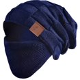 thumbnail image 1 of Unisex Knitted Hat & Mask Light Beanie with Ear Neck & Cheek Coverage for Cold Weather Outdoor Snow Sports., 1 of 4