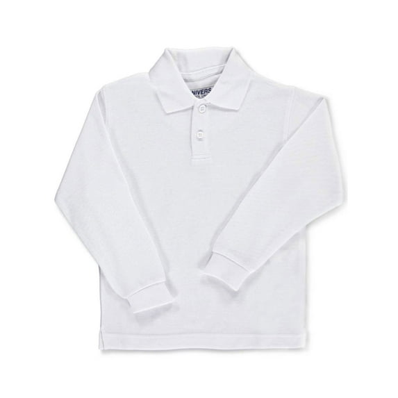 Unisex L/S Pique Polo (Sizes 4 - 7)