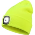 thumbnail image 1 of Unisex LED Beanie Hat with Light, Rechargeable LED Headlamp for Outdoor Activities, Knit Lighted Headlight Cap, Gifts for Men Dad Husband Women Mom Wife Teens Handyman Presents, 1 of 8