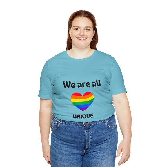 Unisex LGBTQ+ T-Shirt: For Those Who Embrace Their Differences