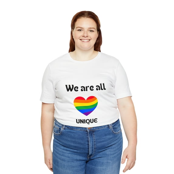 Unisex LGBTQ+ T-Shirt: For Those Who Embrace Their Differences
