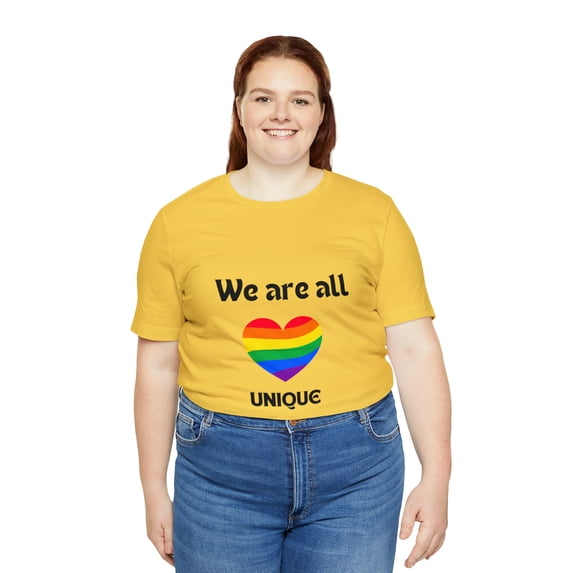 Unisex LGBTQ+ T-Shirt: For Those Who Embrace Their Differences