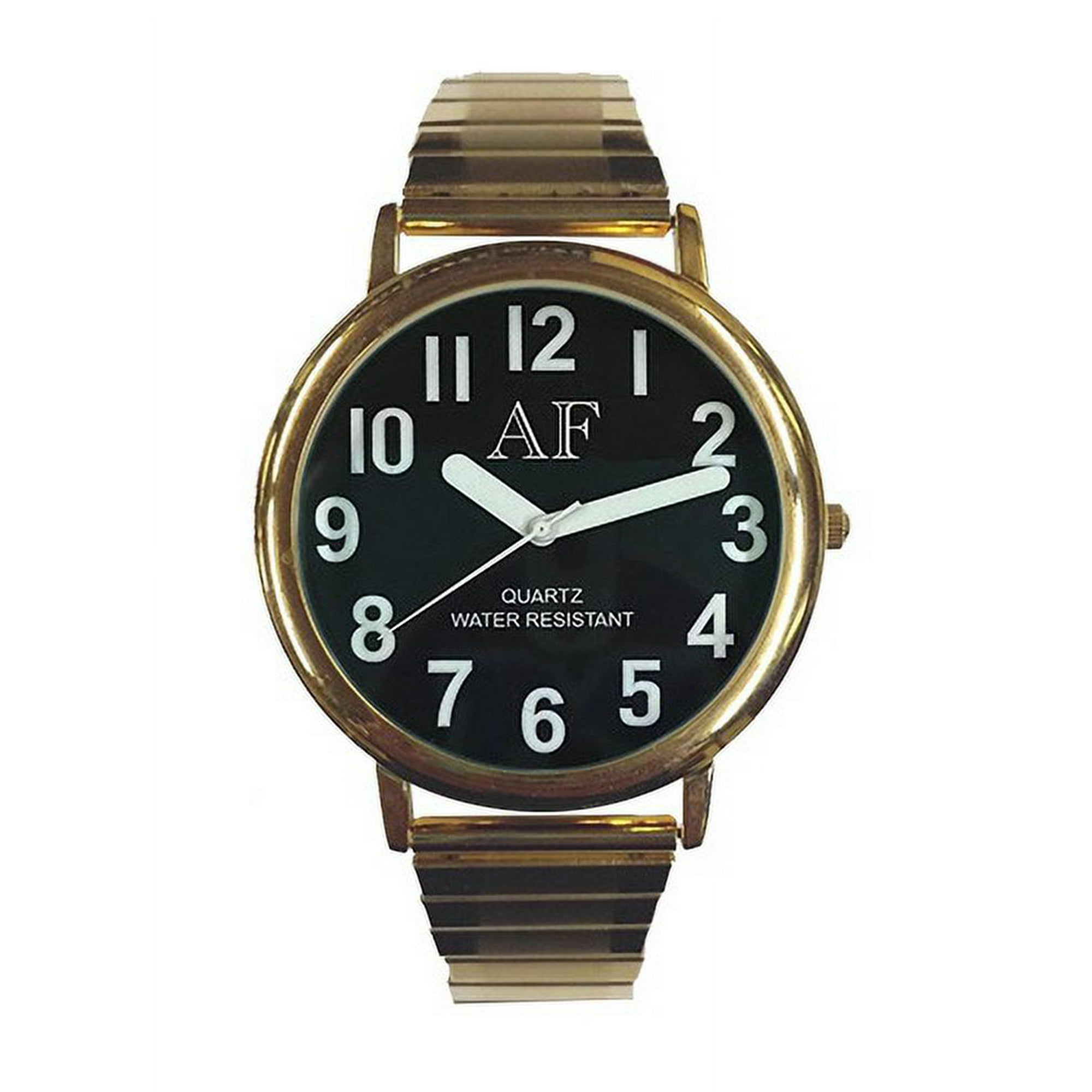 LV Unisex Gold Tone Watch