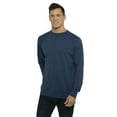 thumbnail image 1 of Unisex Laguna Raglan Crewneck Sweatshirt 60/40 Cotton/polyester Fleece Long Sleeve Cozy Sweater (Cool-Blue, S), 1 of 7