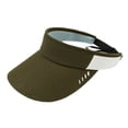 thumbnail image 1 of Unisex Large Brim Running Visor Hat Breathable Sport Cap Elastic Band for Men Women UV Protection, 1 of 2