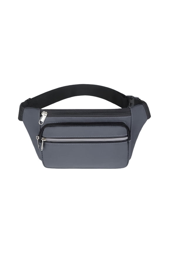 Unisex Large Capacity Crossbody Waist Bag, Adjustable Strap Hip Pack for Outdoor Sports, Travel, Hiking, Cycling, Jogging, and Everyday Use