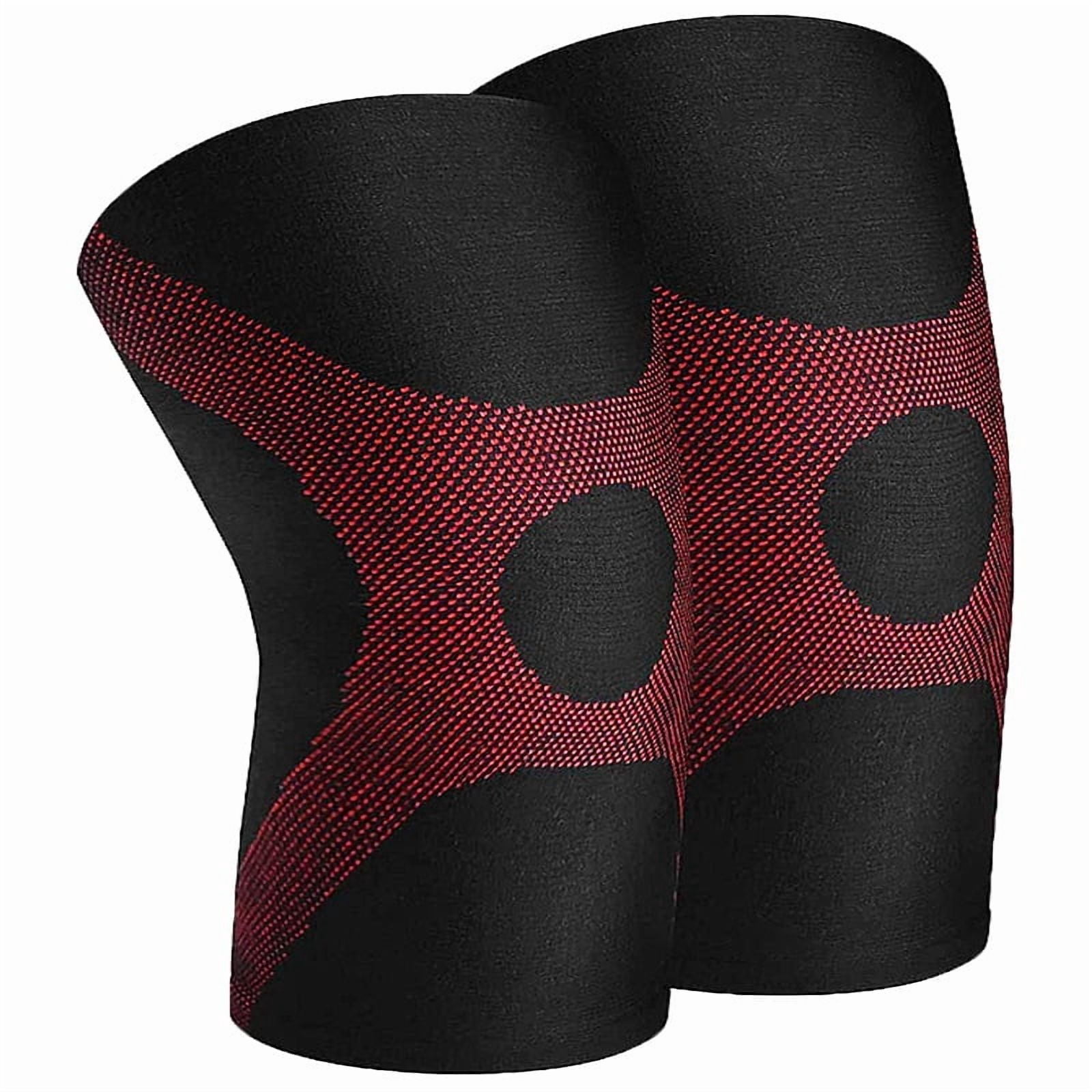 Unisex Large Sports Knee Pads for Warmth & Joint Support, Running ...