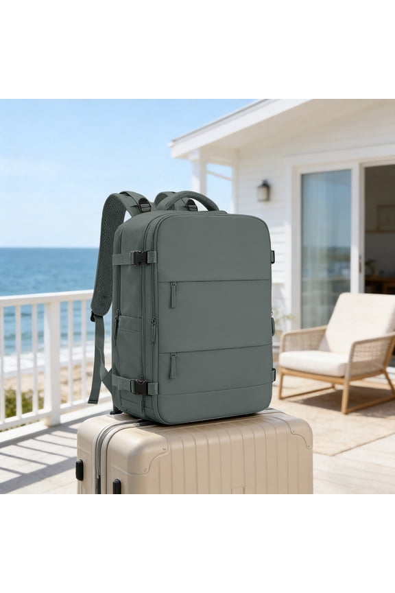 Unisex Large Travel Backpack Carry On For Hiking Sports Compartment Rucksack (6 Styles Color)