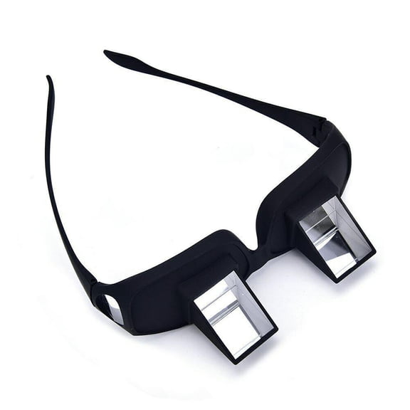 Unisex Lazy Reading Glasses, Horizontal Lie-Down TV/Book Viewing, Reduces Neck Strain