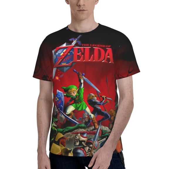 Unisex Le-Gend 0f Zel-,Da0 T Shirts For Men Women Short Sleeve Shirts 3D Graphics Tees Shirt