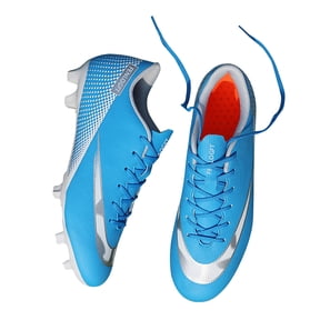 Unisex Leather Soccer Cleats with Lace-Up Closure - Turf Football Shoes for Men/Women/Youth Training Cleats for Soccer & American Football Shoes