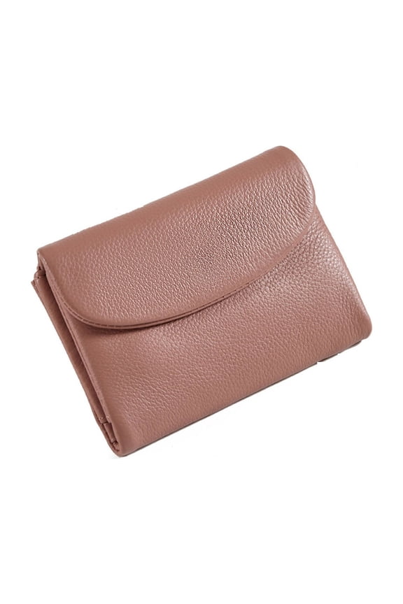 Unisex Leather Utility Pouch with Secure Closure, Compact Travel Organizer for Keys Cards Cosmetics, Versatile Everyday Carry Case