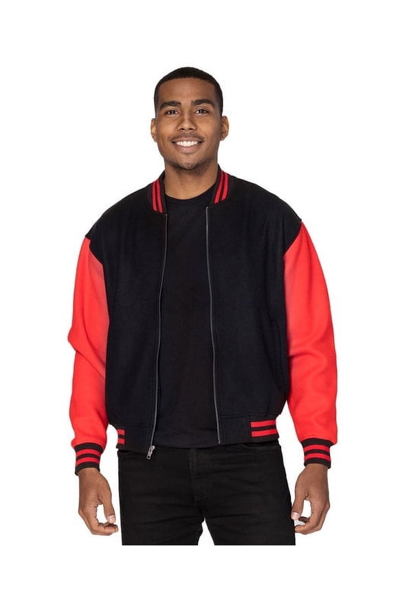 Unisex Legend Jacket - BLACK/ RED - M