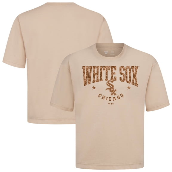 Unisex Levelwear Khaki Chicago White Sox 2026 Armed Forces Day Camo Luxe Signature Archway Knit T-Shirt