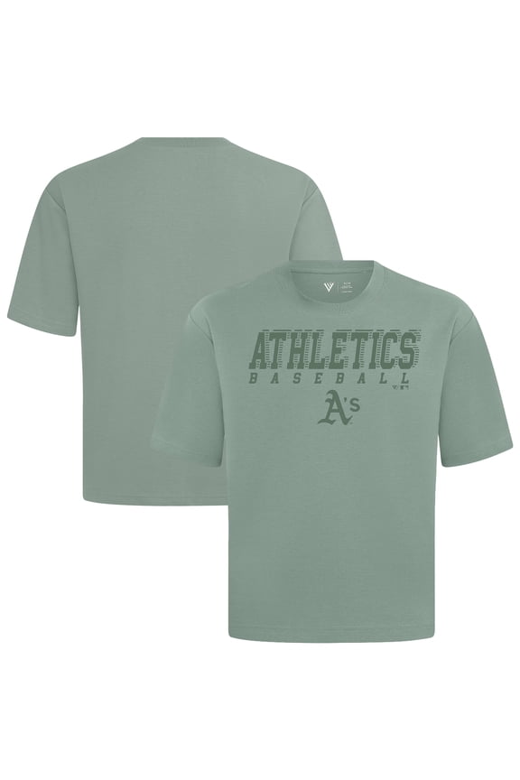 Unisex Levelwear Mint Athletics Pronto Luxe Signature Knit T-Shirt