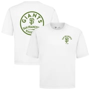 Unisex Levelwear White San Francisco Giants 2026 Armed Forces Day Transit Luxe Signature Knit T-Shirt