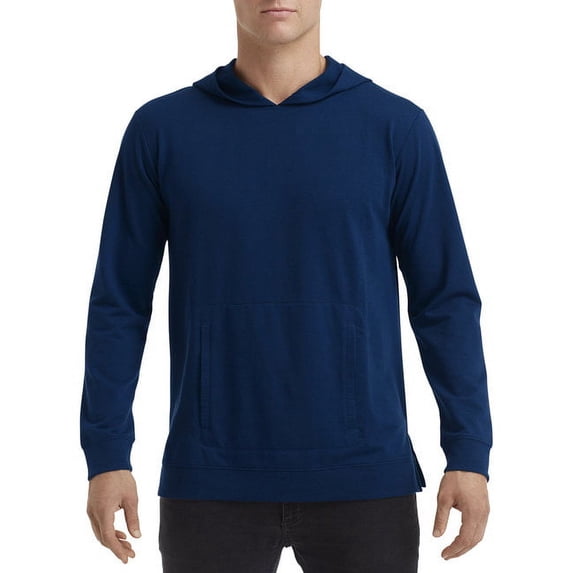 Unisex Light Terry Hood - NAVY - L