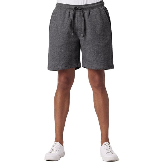 Unisex Light Weight Shorts Fleece Pants Charcoal Heather 7oz-L