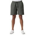 thumbnail image 1 of Unisex Light Weight Shorts Fleece Pants Light Charcoal Heather 7oz-L, 1 of 2