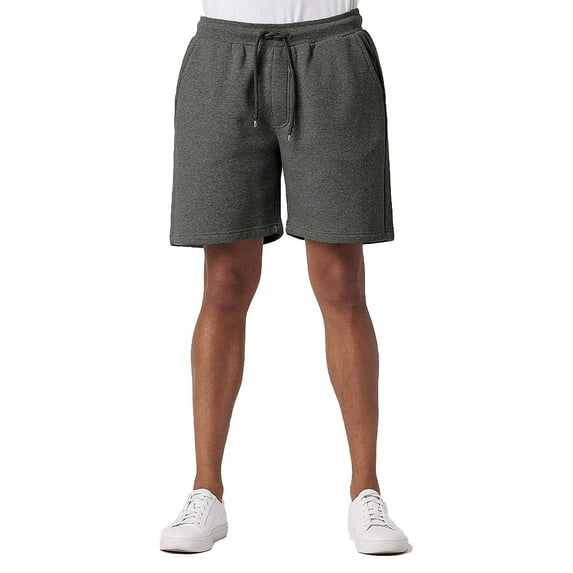 Unisex Light Weight Shorts Fleece Pants Light Charcoal Heather 7oz-S