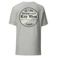 thumbnail image 1 of Unisex Lightweight Adult Key West Florida Pirates Parrots Poets T-Shirt, 1 of 10