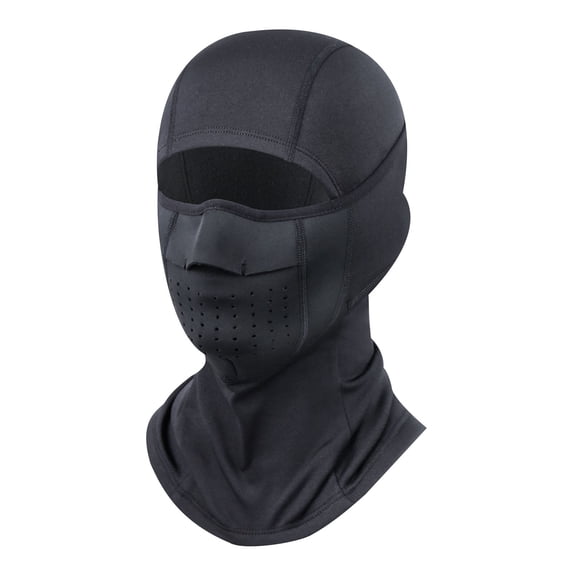 Unisex Lightweight Balaclava Face Mask with Mesh Panel, Breathable UV Protection Neck Gaiter for Cycling Bike