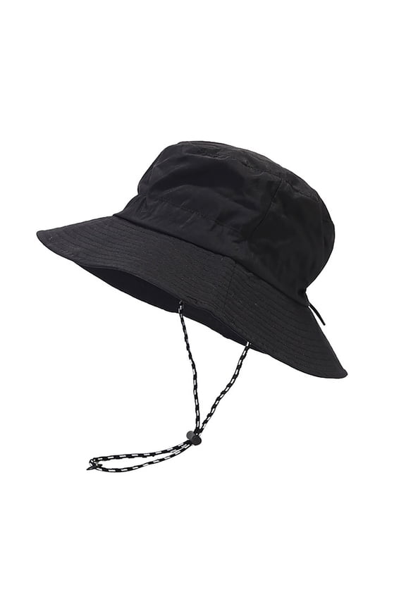 Unisex Lightweight Bucket Hat with Adjustable Chin Strap, Breathable Hiking Camping Fishing Hat