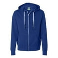 thumbnail image 1 of Unisex Lightweight Full-Zip Hooded Sweatshirt, Cobalt - Large, 1 of 1