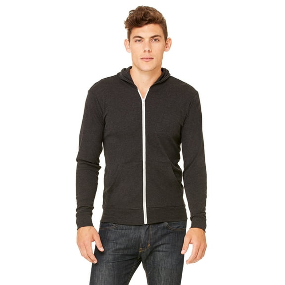 Unisex Lightweight Zip Hoodie