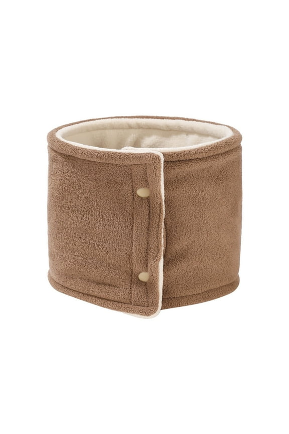 Unisex Lined Double Button Neck Warmer Fashionable Outdoor Sports Cold Scarf Summer Scarf Gaiter Scarf Men College Mens Neck Warmer Knitted Soft Scarf Ski Gaiter Scarf Neck Warmer Men French Fitness