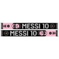 thumbnail image 1 of Unisex  Lionel Messi Pink Inter Miami CF Portrait Scarf, 1 of 1