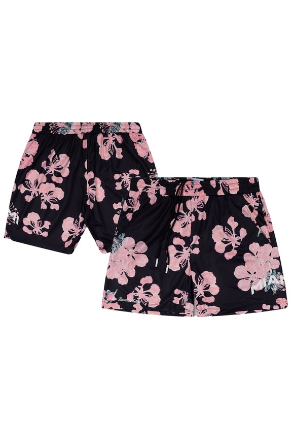 Unisex Live Breathe Futbol Black Inter Miami CF Mesh Shorts