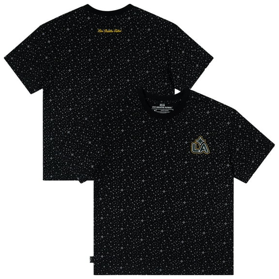 Unisex Live Breathe Futbol Black LA Galaxy Supernova T-Shirt