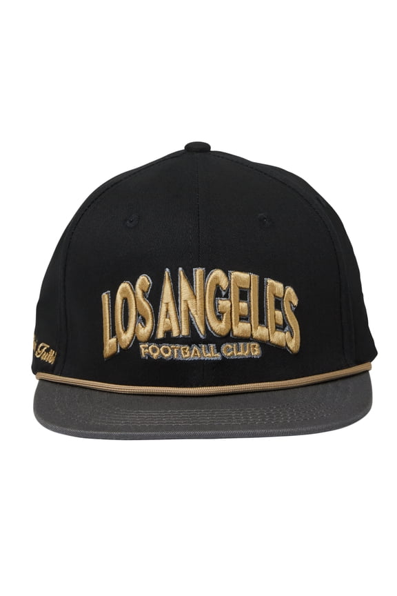 Unisex Live Breathe Futbol Black LAFC Snapback Hat