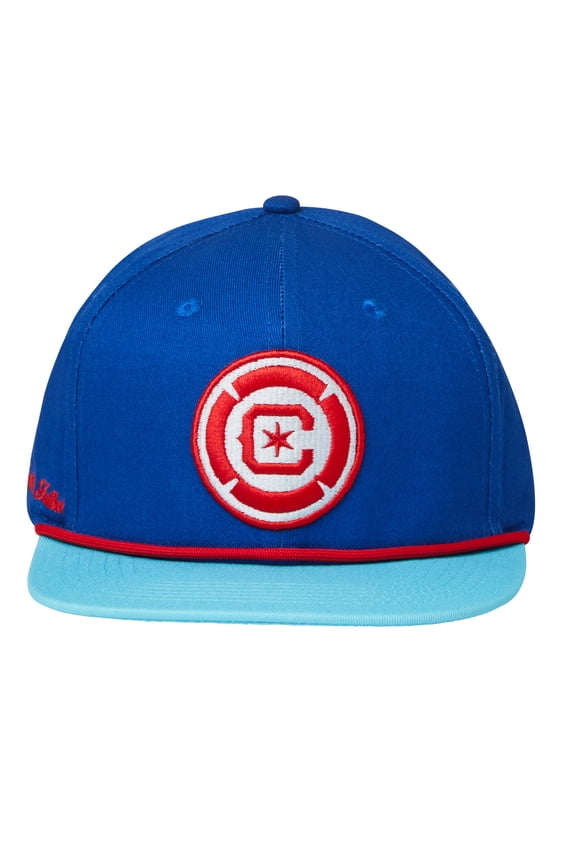 Unisex Live Breathe Futbol Blue Chicago Fire Snapback Hat