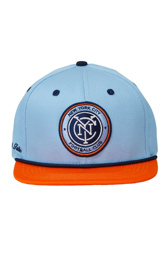 Unisex Live Breathe Futbol Light Blue New York City FC Snapback Hat