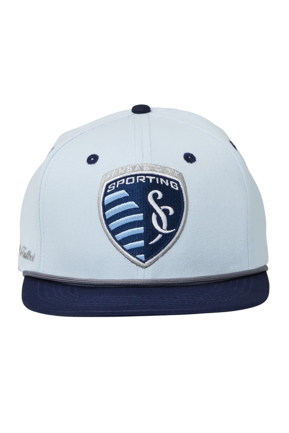 Unisex Live Breathe Futbol Light Blue Sporting Kansas City Snapback Hat