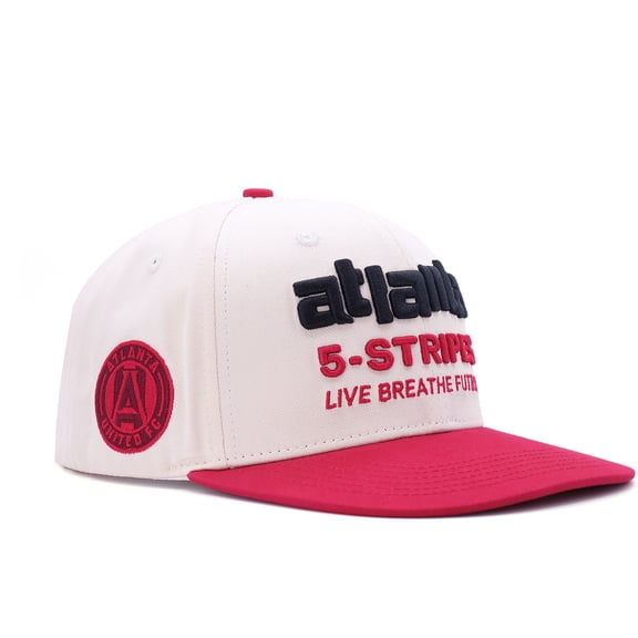 Unisex Live Breathe Futbol Natural Atlanta United FC Adjustable Hat