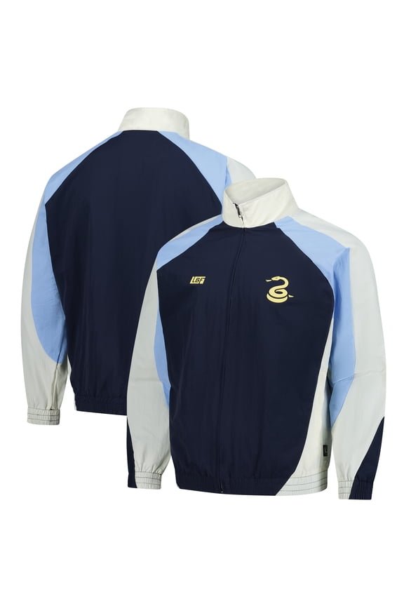 Unisex Live Breathe Futbol Navy Philadelphia Union Roadman Track Jacket