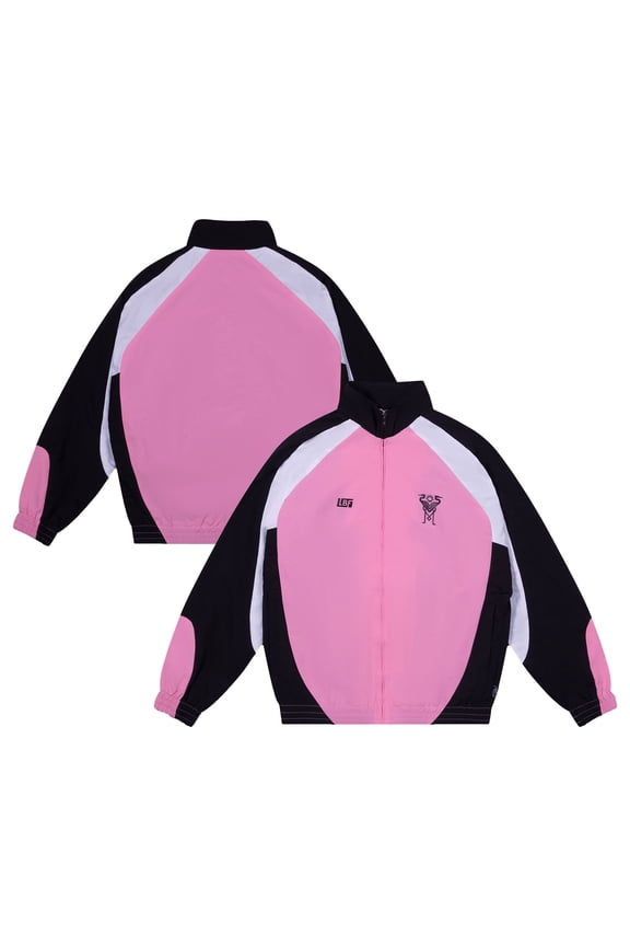 Unisex Live Breathe Futbol Pink Inter Miami CF Roadman Track Jacket
